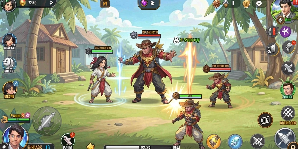 afaf - Screenshot gameplay yang menegangkan.