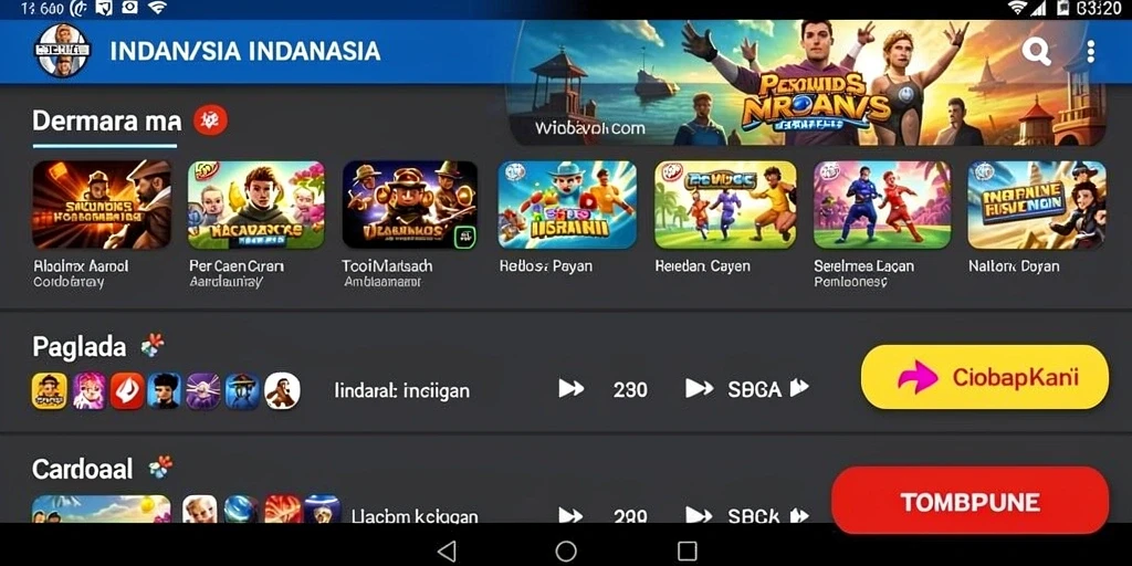 asg55 - Fitur multiplayer untuk bermain dengan teman dan pemain lain.