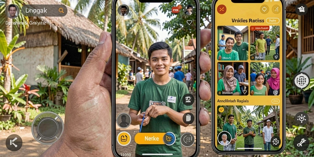 lgoace - Grafis yang menarik dan penuh warna.