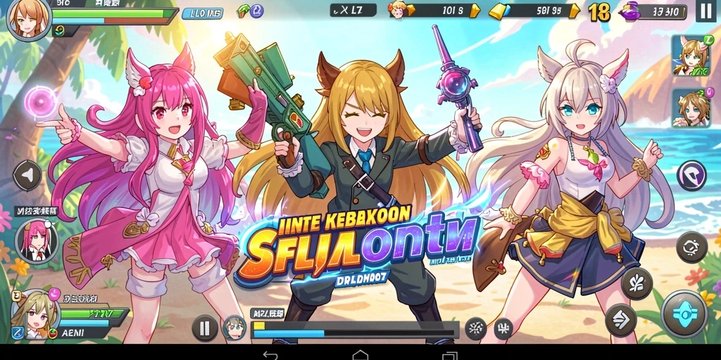 pk95 - Fitur multiplayer yang memungkinkan bermain bersama teman.