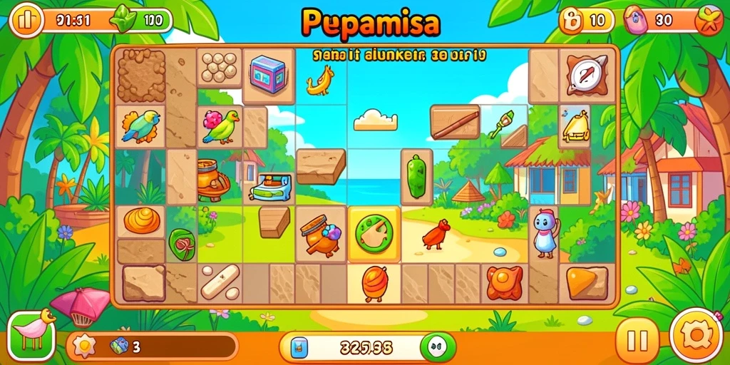 sand77 - Tangkapan layar menampilkan menu upgrade karakter yang menarik.